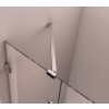 FORTIS EDGE sprchové dveře bez profilu 1200mm, čiré sklo, levé