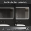 CERANO - Koupelnové LED zrcadlo Retano - 120x70 cm
