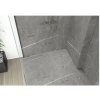 CERANO - Lineární odtokový žlab se sifonem, otočný 360° - design 2v1 - chrom - 80 cm