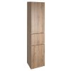 ALTAIR vysoká skříňka s košem 40x184x31cm, pravá, dub emporio