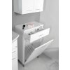 ZOJA/KERAMIA FRESH skříňka spodní s košem 50x78x29cm, bílá