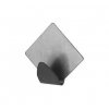 Samolepicí háček na ručníky Erga Trendy - chrom - 5x2x4,5 cm - sada 4 ks