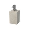 Dávkovač mýdla na postavení Erga Sand - přírodní - 7x17,5x9 cm