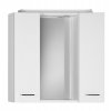 ZOJA/KERAMIA FRESH galerka s LED osvětlením, 70x60x14cm, bílá