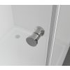 CERANO - Sprchový kout Antelo L/P - 6 mm - chrom, transparentní sklo - 90x30 cm - křídlový