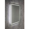 SALICA zrcadlo s LED osvětlením 60x80cm, dotykový senzor, stmívatelné
