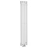 PILON otopné těleso 270x1800mm, se čtyřmi háčky pro ručník, bílá mat