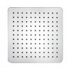 SLIM hlavová sprcha, čtverec 250x250mm, leštěný nerez