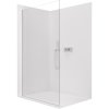CERANO - Sprchová zástěna Walk-in Crystal L/P - 8 mm - bezvzpěrový systém - chrom, transparentní sklo - 50x200 cm