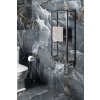 UNO retro otopné těleso 493x951 mm, nerez lesk
