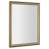 BOHEMIA zrcadlo v dřevěném rámu 686x886mm, zlatá