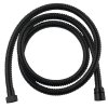 POWERFLEX kovová sprchová hadice, 150cm, černá mat