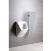 Dělící stěna mezi urinály 40x80 cm, mléčné sklo