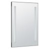 LED podsvícené zrcadlo 50x70cm, kolíbkový vypínač
