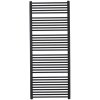 CERANO - Koupelnový elektrický radiátorový set Alberto - WIFI - 900W - černá matná - 1660x650 mm
