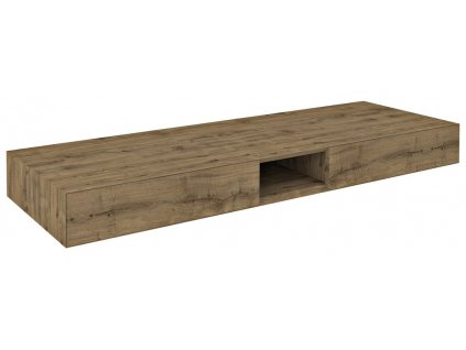 MORIAN umývadlová skrinka - MR138 - 140x14x48cm, dub