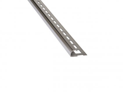 Nerezový profil štvrtoblúkový 6 mm 250 cm lesk