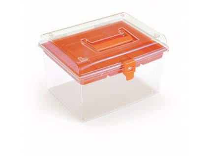 203499 plastovy organizer nuf high 245x214x158 oranzovy