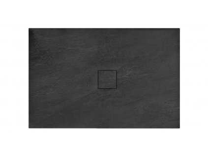 158691 rea sprchova vanicka stone 80x120 cerna