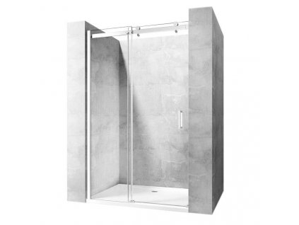 177093 6 rea sprchove dvere nixon 2 chrom transparentni 120x190 cm l