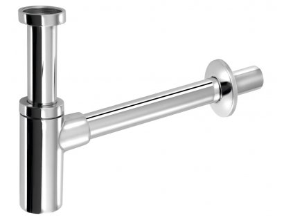 Umývadlový sifón 5/4", DN32mm okrúhly, chróm