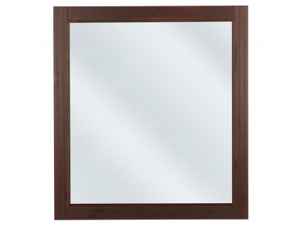 299344 via domo zrcadlo retro hneda 75x80 cm