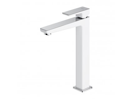 PARMA vysoká Umývadlová stojanková batéria PM7412CRB - ​​chróm / biela