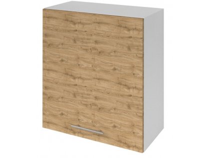 TERNO skrinka horná s dvierkami, 60x72x30 cm, dub emporio