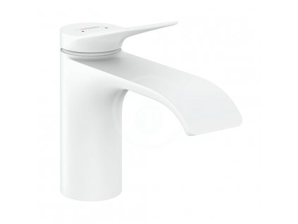 229257 hansgrohe umyvadlova baterie 80 s vypusti ecosmart matna bila