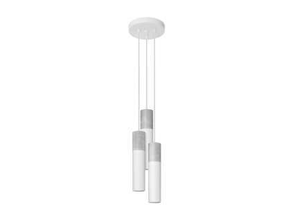 Závesná lampa - Bergio 3P - biela