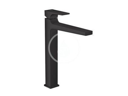 278584 hansgrohe umyvadlova baterie s vypusti push open matna cerna