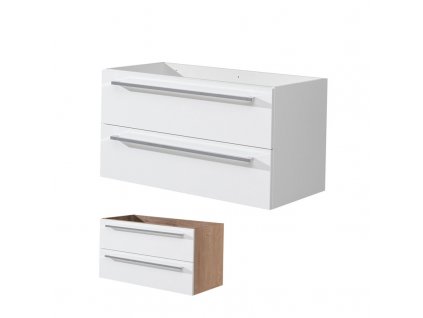 Bino, kúpeľňová skrinka 101 cm, biela Bino, kúpeľňová skrinka 101 cm, biela (Variant Bino, koupelnová skříňka 101 cm, bílá)