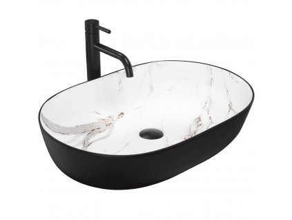 347113 rea umyvadlo na desku cleo aiax mramor 60 5x41 cm