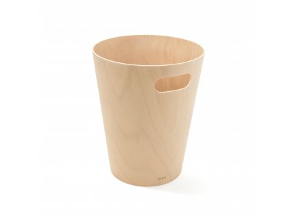 Umbra - Odpadkový kôš Woodrow - prírodný - 27,9x22,9x22,9 cm