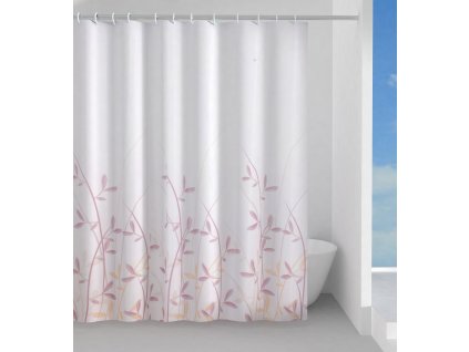 137328 flora sprchovy zaves 180x200cm polyester