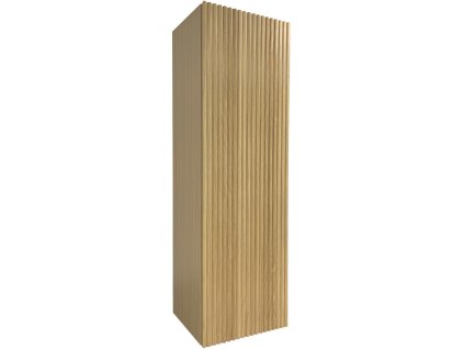 TUANA - Kúpeľňová skrinka vysoká Merito - prírodná - 35x120x28 cm