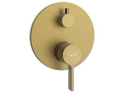 479098 1 iconic podomitkova sprchova baterie 2 vystupy zlato mat