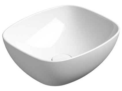 540706 nubes keramicke umyvadlo na desku 40x35cm bila extraglaze