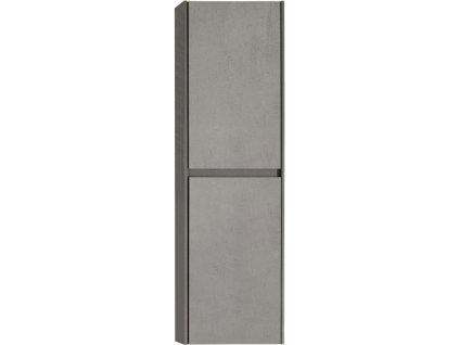 546295 cerano koupelnova skrinka vysoka noira betonove seda 30x100x15 cm