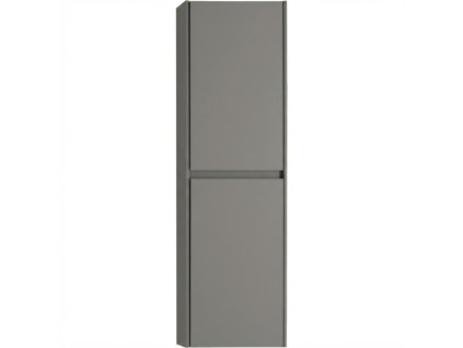 CERANO - Kúpeľňová skrinka Noira vysoká - šedá matná - 30x100x15 cm