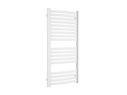 Kúpeľňový radiátor - bočné pripojenie - 446W - biela - 1000x540mm - 2. AKOSŤ