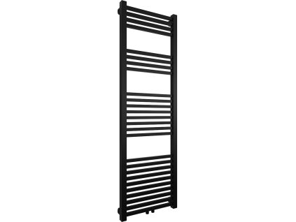 671410 cerano koupelnovy radiator franko stredove pripojeni 50mm 514w cerna matna 1600x500 mm 2 jakost