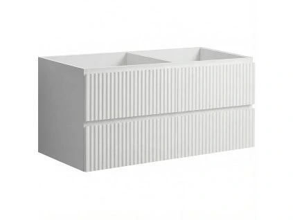 120 bílá rýhovaná