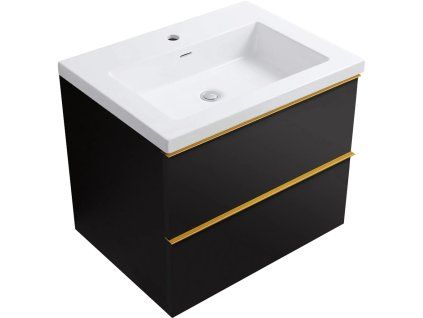 60 černá bílá zlatá