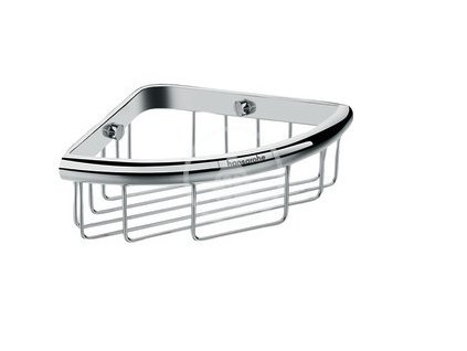 Hansgrohe - Rohová polica, chróm