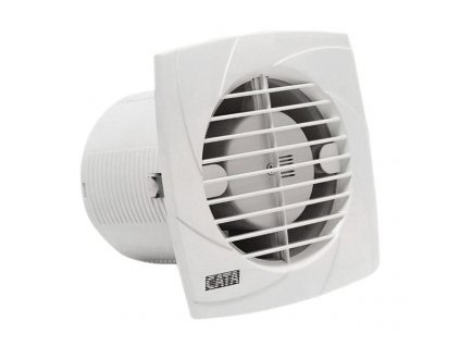 41624 1 b 12 plus t koupelnovy ventilator s casovacem 20w potrubi 120mm bila