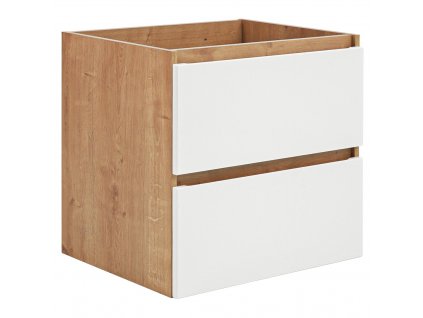 299248 comad koupelnova skrinka pod umyvadlo monako white bila 60x57x46 cm