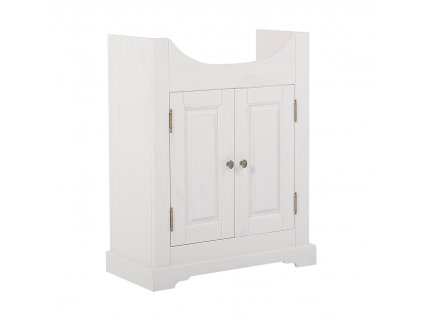 Koupelnová skříňka pod umyvadlo Romantic 66 cm bílá