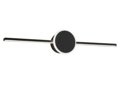 269080 nastenne svitidlo round led cerna app849 1w