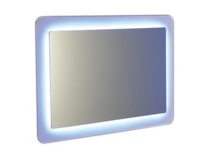 47498 lorde led podsvicene zrcadlo s presahem 900x600mm bila